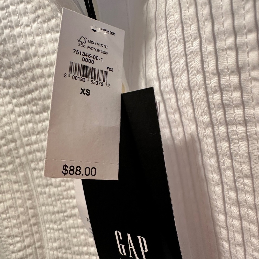 Gap Tuxedo Blouse